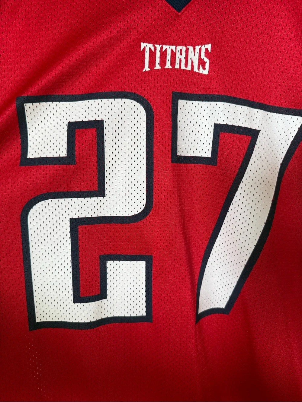 Reebok Red NFL Replica Jersey - Picture 2 of 6